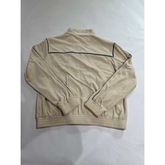 Strawberry Full Zip Track Jacket in Cream - Picture 2 of 3